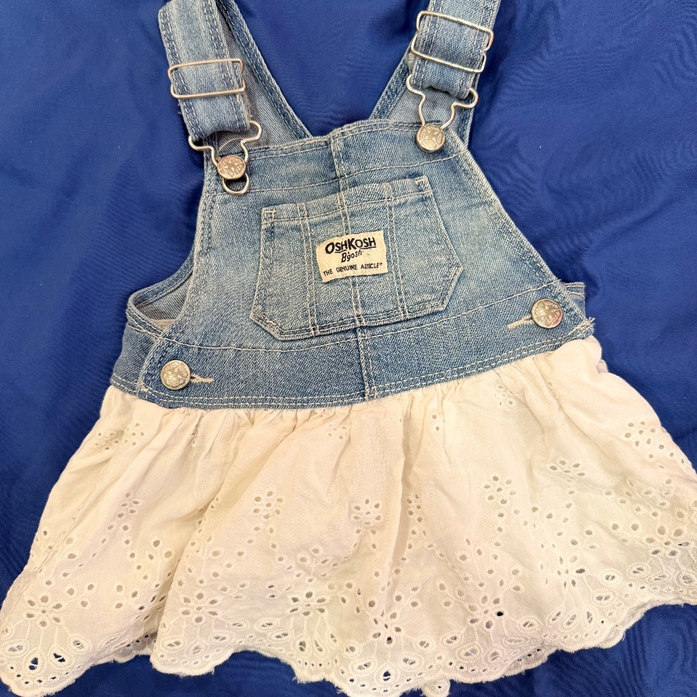 Oshkosh Bgosh denim romper dress